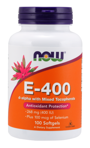 Vitamin E-400 IU - 100 Softgels
