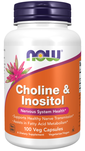 Choline & Inositol 500 mg - 100 Veg Capsules