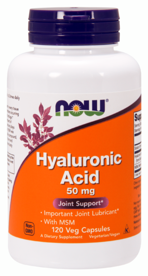 Hyaluronic Acid with MSM - 120 Veg Capsules