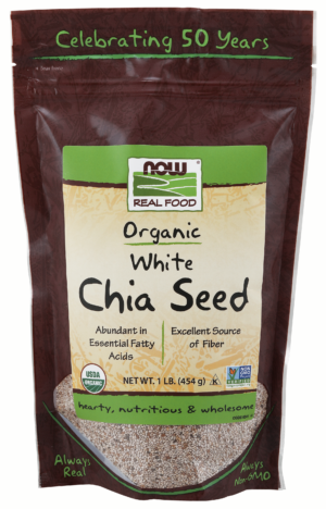 White Chia Seed, Organic - 1 lb.