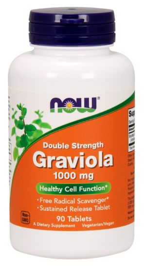 Graviola 1000 mg, Double Strength - 90 Tablets