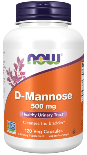 D-Mannose 500 mg - 120 Veg Capsules