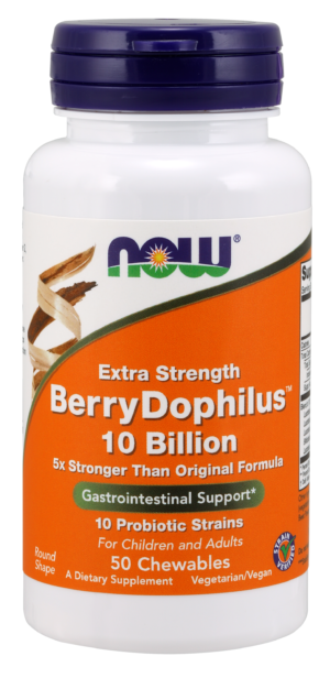 BerryDophilus™ Extra Strength 10 Billion - 50 Chewables