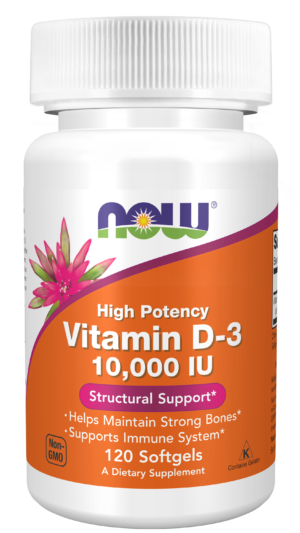 Vitamin D-3 10,000 IU - 120 Softgels