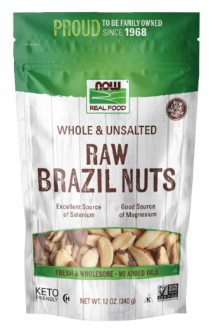 Brazil Nuts, Raw, Whole & Unsalted - 12 oz.