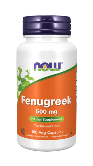 Fenugreek 500 mg - 100 Veg Capsules