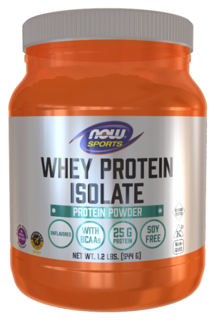 Whey Protein Isolate, Unflavored Powder - 1.2 lb.