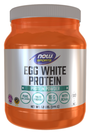 Egg White Protein, Unflavored Powder - 1.2 lb.