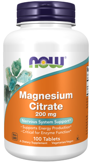 Magnesium Citrate 200 mg - 100 Tablets