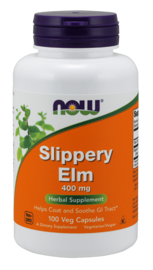 Slippery Elm 400 mg - 100 Veg Capsules
