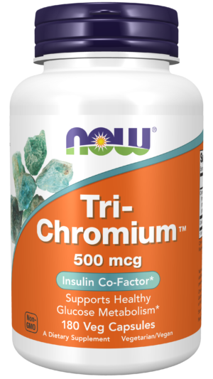 Tri-Chromium™ 500 mcg with Cinnamon - 180 Veg Capsules