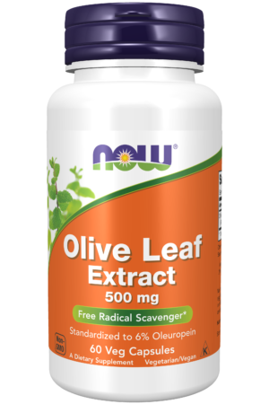 Olive Leaf Extract 500 mg - 60 Veg Capsules