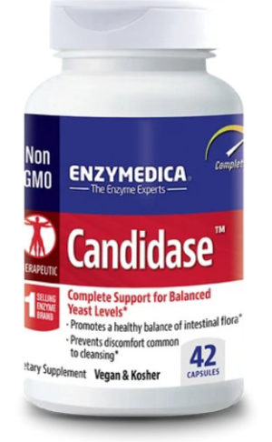Enzymedica Candidase Regular 42 Caps