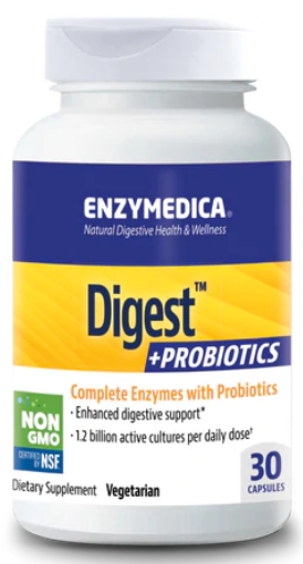 Enzymedica Digest + Probiotics 30 Caps