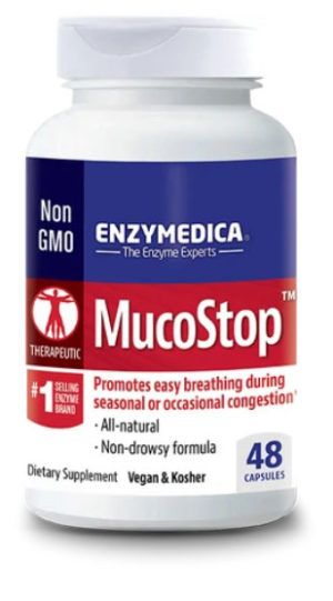 Enzymedica MucoStop 48 Caps