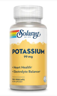 Solaray Potassium 99 mg 100 caps