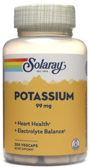 Solaray Potassium 99 mg 200 caps